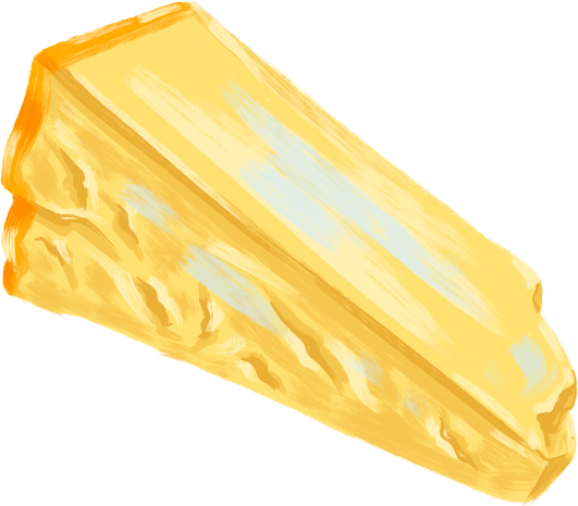 Painterly Parmesan Cheese